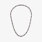 Mens Black Filia Chain Necklace